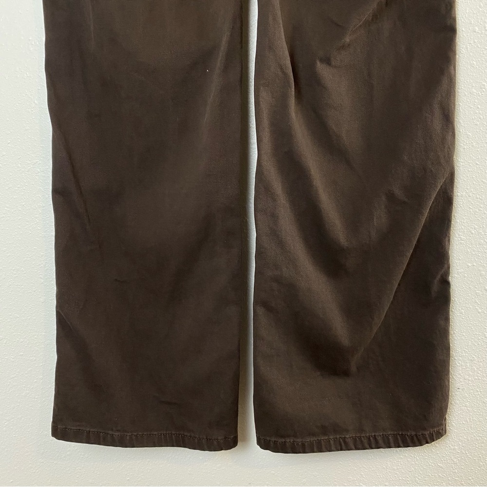 Carhartt Rugged Flex Loose Fit Canvas Double Front Work Pants - 8 Tall - Picture 11 of 15